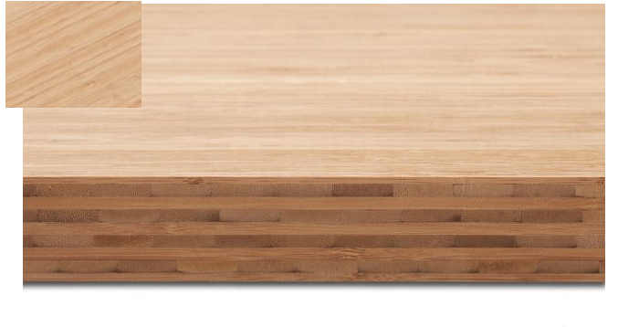 Sivupuristettu bambulevy PLUS – 9-kerroksinen, karbonisoitu sävy, kuva 1