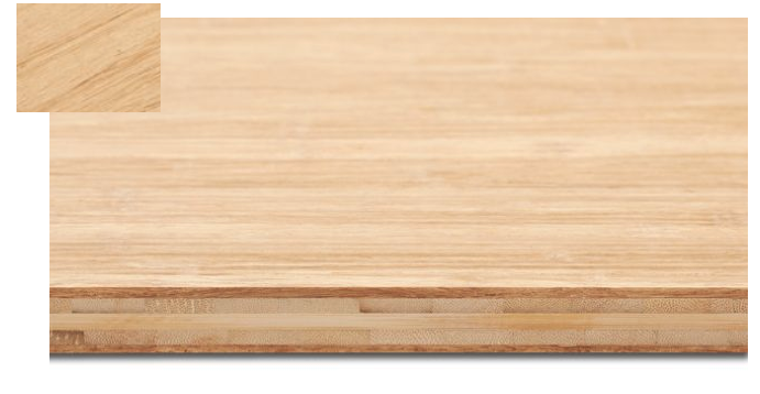 Puristebambulevy – 5-kerroksinen, luonnollinen sävy, kuva 1